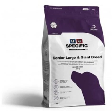SPECIFIC Spezifisch, Denke Ich FÙr _ltere Hunde/niedrige Aktivit_t Gro¤e Rennen Senior Large & Giant Breed CGD-XL, 12 Kg 1 SPECIFIC Spezifisch, Denke Ich FÙr _ltere Hunde/niedrige Aktivit_t Gro¤e Rennen Senior Large & Giant Breed CGD-XL, 12 Kg