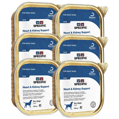 SPECIFIC Geben Sie HÙhle Food For Heart Nieren UnterstÙtzen CKW Hunde, 6 X 300 G Pack 1 SPECIFIC Geben Sie HÙhle Food For Heart Nieren UnterstÙtzen CKW Hunde, 6 X 300 G Pack