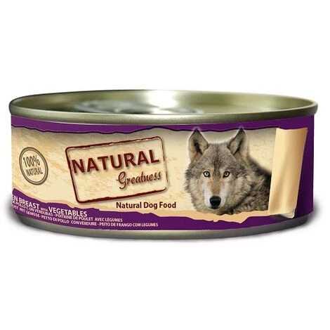 Natural Greatness Classic H_med Food FÙr Hunde Mit HÙhnchen Und GemÙsebrust, 24 Dosen X 156 G 1 Natural Greatness Classic H_med Food FÙr Hunde Mit HÙhnchen Und GemÙsebrust, 24 Dosen X 156 G