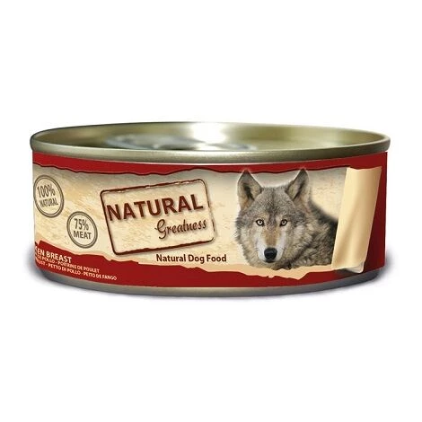 Natural Greatness Classic H_lmed Food FÙr Hunde Mit HÙhnerbrust, 24 Dosen X 156 G 1 Natural Greatness Classic H_lmed Food FÙr Hunde Mit HÙhnerbrust, 24 Dosen X 156 G