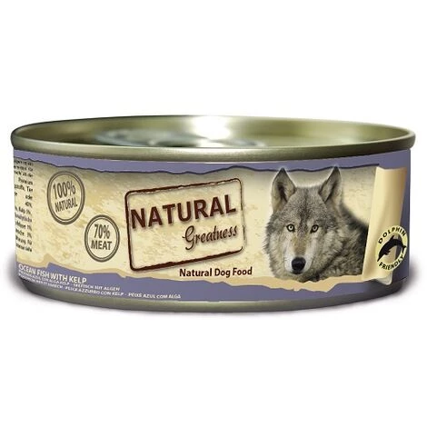Natural Greatness Classic H_lmed Food FÙr Hunde Mit Meerefisch, 24 Dosen X 156 G 1 Natural Greatness Classic H_lmed Food FÙr Hunde Mit Meerefisch, 24 Dosen X 156 G