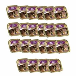 FARM NATURE Farm Natur HÙhle Essen FÙr Kaninchenhunde Mit Kartoffeln, Apfel Und Thymian, 22 Tabletts X 150 G