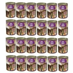 FARM NATURE Farm Natur HÙhle Essen FÙr Kaninchenhunde Mit Kartoffeln, Apfel Und Thymian, 24 Dosen X 400 G