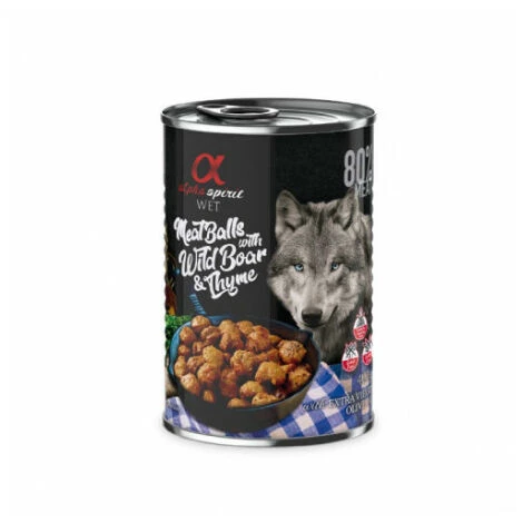 Alpha Spirit AlbÑsdigas Juglo Tomillo Hose Food FÙr Hunde - 12x400gr 1 Alpha Spirit AlbÑsdigas Juglo Tomillo Hose Food FÙr Hunde - 12x400gr