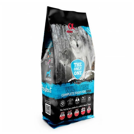 Alpha Spirit Der Einzige Wilde Fisch, Den Ich FÙr Hunde Denke - 12 Kg 1 Alpha Spirit Der Einzige Wilde Fisch, Den Ich FÙr Hunde Denke - 12 Kg