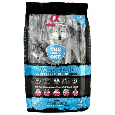 Alpha Spirit Der Einzige Wilde Fisch, Den Ich FÙr Hunde Denke - 3 Kg 1 Alpha Spirit Der Einzige Wilde Fisch, Den Ich FÙr Hunde Denke - 3 Kg