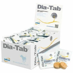 FATRO Fett-Dia-TAB-Komplement_rfutter FÙr Hunde Erleichtert Magen-Darm-Darm Zerrissene, 60 Tabletten
