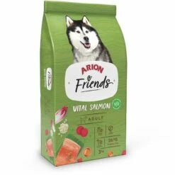Arion Freunde Lebenswichtiger Lachs Essen FÙr Erwachsene Hunde Mit Lachs, 3 Kg