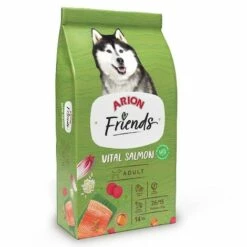 Arion Freunde Lebenswichtiger Lachs Essen FÙr Erwachsene Hunde Mit Lachs, 14 Kg