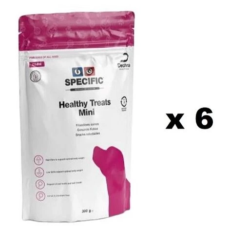 SPECIFIC Spezifische Snacks FÙr Hunde Kleine Rennen Gesunde Leckereien Mini, Pack 6 Beutel X 300 G 2 SPECIFIC Spezifische Snacks FÙr Hunde Kleine Rennen Gesunde Leckereien Mini, Pack 6 Beutel X 300 G – Bild 2