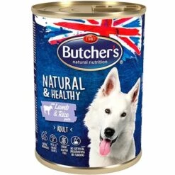 BUTCHER'S PET CARE NATURAL & HEALTHY LAMM, REIS ADULT 390 G (5011792005628)