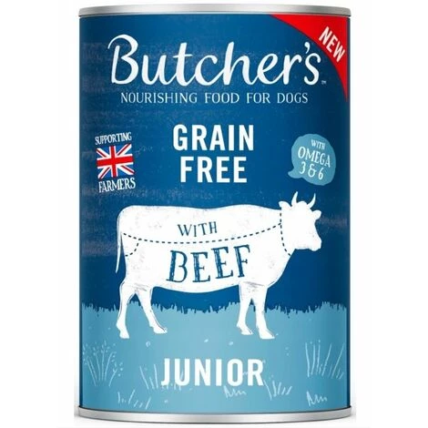 BUTCHER'S PET CARE ORIGINAL JUNIOR 400G RINDER ERWACHSEN (5011792007653) 1 BUTCHER'S PET CARE ORIGINAL JUNIOR 400G RINDER ERWACHSEN (5011792007653)