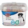 TRIXIE PUPPY LECKEREIEN MIT HUHN UND LACHS. 140 G JUNIOR SOFT SNACK DOTS-TR-31519