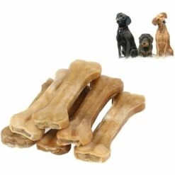 NAXUNNN Pet Dogs Bone Natural Bone Chew Acht Darm Gefüllte Hundeknochen Aus Rohhaut Leckere Kausnacks Für Kleine Hunde/große Hunde (12 Stück/3 Zoll) 7 NAXUNNN Pet Dogs Bone Natural Bone Chew Acht Darm Gefüllte Hundeknochen Aus Rohhaut Leckere Kausnacks Für Kleine Hunde/große Hunde (12 Stück/3 Zoll) -Hundefutter Onlineshop 69439263 3
