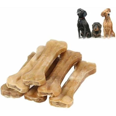 NAXUNNN Pet Dogs Bone Natural Bone Chew Acht Darm Gefüllte Hundeknochen Aus Rohhaut Leckere Kausnacks Für Kleine Hunde/große Hunde (12 Stück/3 Zoll) 3 NAXUNNN Pet Dogs Bone Natural Bone Chew Acht Darm Gefüllte Hundeknochen Aus Rohhaut Leckere Kausnacks Für Kleine Hunde/große Hunde (12 Stück/3 Zoll) – Bild 3
