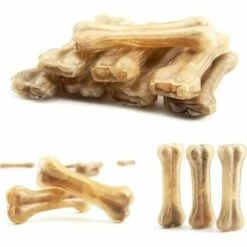 NAXUNNN Pet Dogs Bone Natural Bone Chew Acht Darm Gefüllte Hundeknochen Aus Rohhaut Leckere Kausnacks Für Kleine Hunde/große Hunde (12 Stück/3 Zoll) 8 NAXUNNN Pet Dogs Bone Natural Bone Chew Acht Darm Gefüllte Hundeknochen Aus Rohhaut Leckere Kausnacks Für Kleine Hunde/große Hunde (12 Stück/3 Zoll) -Hundefutter Onlineshop 69439263 4